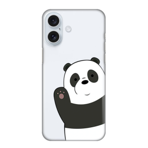 Silikonska Maskica za iPhone 16 Plus - Hello Panda