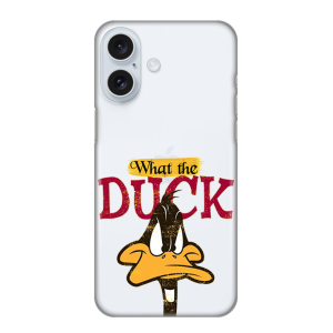 Silikonska Maskica za iPhone 16 Plus - What The Duck