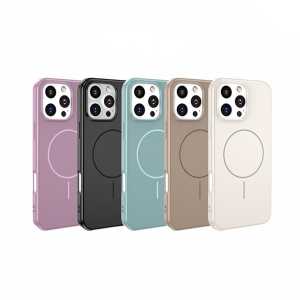 MagSafe Glossy Silikonska Maskica za iPhone 16 Pro Max u više boja