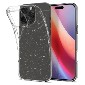 Prozirna Silikonska Glitter Maskica za iPhone 16 Pro