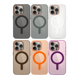 Magsafe poluprozirna čvrsta maskica za iPhone 16 Pro – Više boja