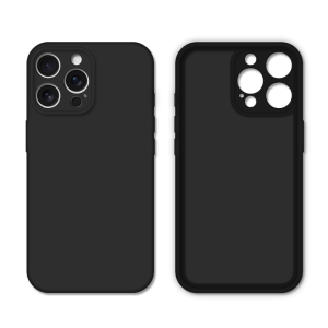 Mekana Silikonska Maskica za iPhone 16 Pro Max - Crna