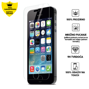 Zaštitno Staklo za ekran (2D) - iPhone 5 / 5S