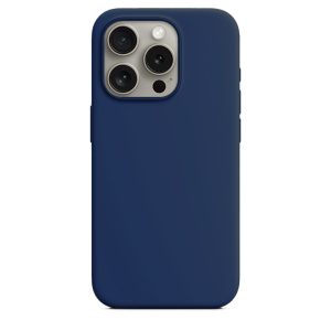 Mekana Silikonska Maskica za iPhone 13 Pro - Tamno plava