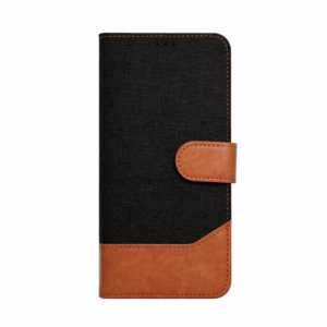 Jeans preklopna maskica za Redmi Note 14 (5G) - Crna
