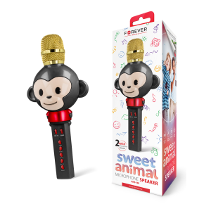 Forever Animal Karaoke Bluetooth Mikrofon sa Zvučnikom AMS-100