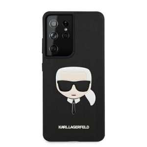 Karl Lagerfeld Ikonik Karl Maskica za Galaxy S21 Ultra – Crna