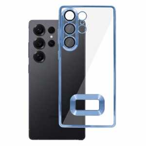 Kromirana prozirna maskica za Samsung Galaxy S25 Ultra - Plava