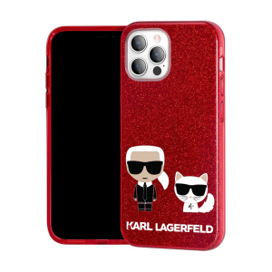 Karl Lagerfeld 3u1 maskica sa šljokicama - lagerfeld13 - crvena