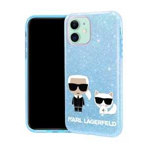 Karl Lagerfeld 3u1 maskica sa šljokicama - lagerfeld13 - plava
