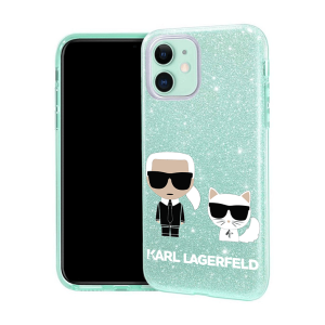 Karl Lagerfeld 3u1 maskica sa šljokicama - lagerfeld13 - zelena