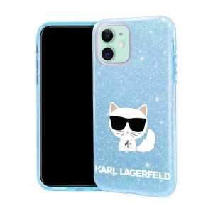 Karl Lagerfeld 3u1 maskica sa šljokicama - lagerfeld14 - plava