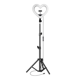 Led RING svjetiljka RGB Heart od 10 inča i tripod