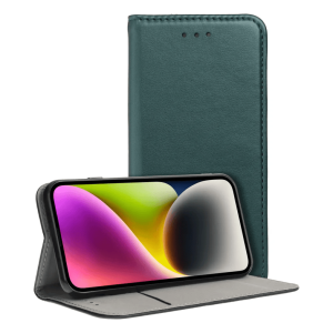 Smart Magnetic Maskica za Redmi 14C / Redmi A4 / Poco C75 - Tamno zelena