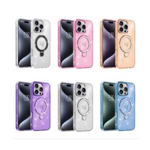 MagSafe Glitter Maskica sa držačem za iPhone 17 Pro - Više boja