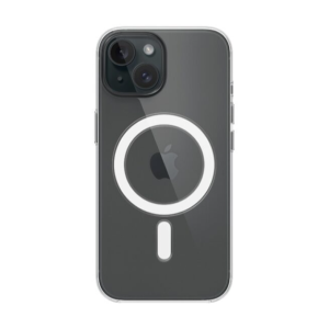 MagSafe Prozirna Silikonska maskica za iPhone 15 Plus