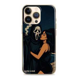 Silikonska maskica za mobitel - Scream Couple- Halloween-75