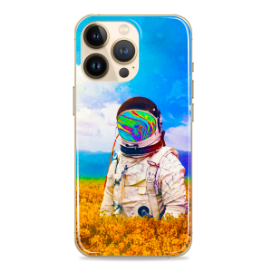 Silikonska Maskica za mobitel - Astronaut u polju - MC02