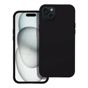 Mekana Silikonska Maskica za iPhone 15 - Crna