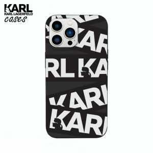 Crna Karl Lagerfeld silikonska maskica - motiv5