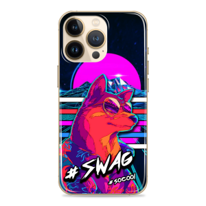 Silikonska Maskica za mobitel - "Swag" Shiba Inu - NOR15