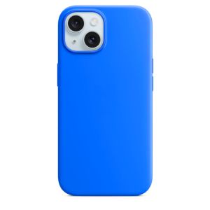 Silikonska Maskica za iPhone 15 - Plava