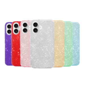 3u1 Glitter Maskica za iPhone 16 - Više boja