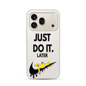 Silikonska Maskica za Honor 600 Pro - Just Do It (Later)