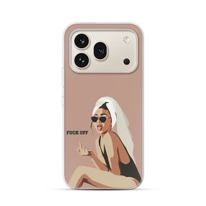 Silikonska Maskica za Honor 600 Pro - F*** off