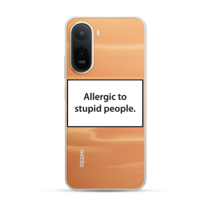 Silikonska Maskica za Redmi A7 Pro - Allergic to Stupid People