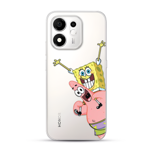 Silikonska Maskica za Honor 600 Smart - Spognebob & Patrick