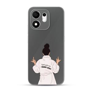 Silikonska Maskica za Honor 600 Smart - I Dare You