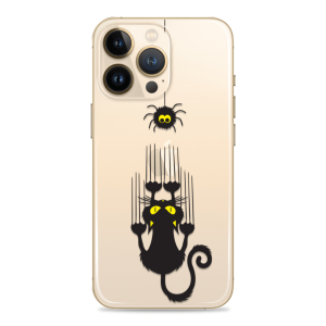 Silikonska Maskica za mobitel - "Spider and cat" - Halloween71
