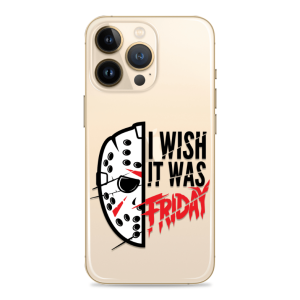 Silikonska Maskica za mobitel - "Wish it was Friday" - Halloween73
