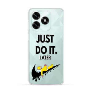 Silikonska Maskica za Honor X5c / X5c Plus - Just Do It (Later)