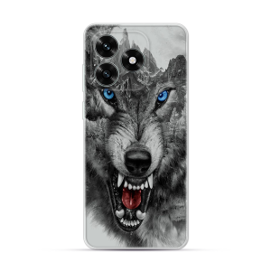 Silikonska Maskica za Honor X5c / X5c Plus - Lone Wolf