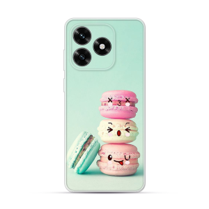 Silikonska Maskica za Honor X5c / X5c Plus - Happy Macarons