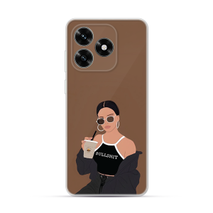 Silikonska Maskica za Honor X5c / X5c Plus - Basic Chick
