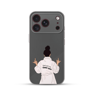 Silikonska Maskica za iPhone 18 Pro Max - I Dare You
