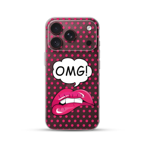 Silikonska Maskica za iPhone 18 Pro Max - Red Lips