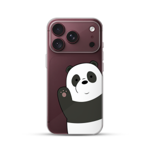 Silikonska Maskica za iPhone 18 Pro Max - Hello Panda