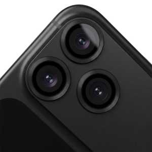 Zaštitno Staklo za Kameru za iPhone 18 Pro Max sa crnim rubovima
