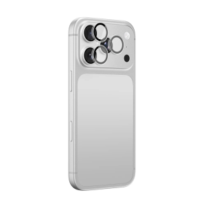 Zaštitno Staklo za Kameru za iPhone 18 Pro Max sa srebrnim rubovima