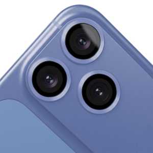 Zaštitno Staklo za Kameru za iPhone 18 Pro Max sa svijetlo plavim rubovima