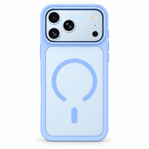 MagSafe Mekana Silikonska maskica za iPhone 18 Pro Max / 17 Pro Max - Svijetlo Plava