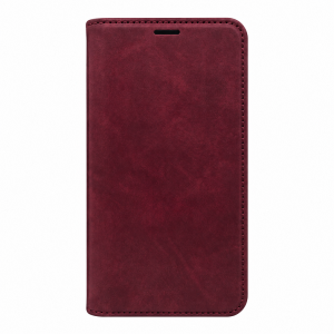 Smart Suede Preklopna Maskica za iPhone 18 Pro Max / 17 Pro Max - Bordo