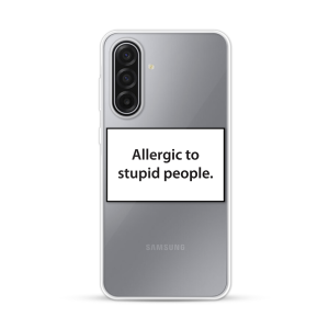 Silikonska Maskica za Samsung Galaxy A18 - Allergic to Stupid People