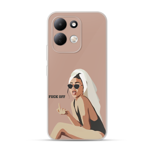 Silikonska Maskica za Redmi 17 - F*** off