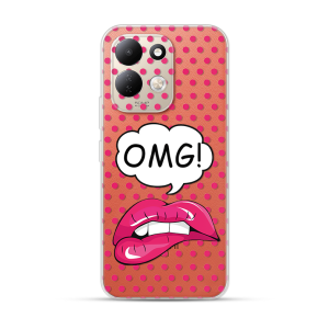 Silikonska Maskica za Redmi 17 - Red Lips