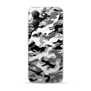 Silikonska Maskica za Redmi 17 - Camouflage - siva